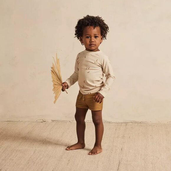 Rylee + Cru Boys Rashguard + Shorts Set - Bananas - Picture 10 of 10